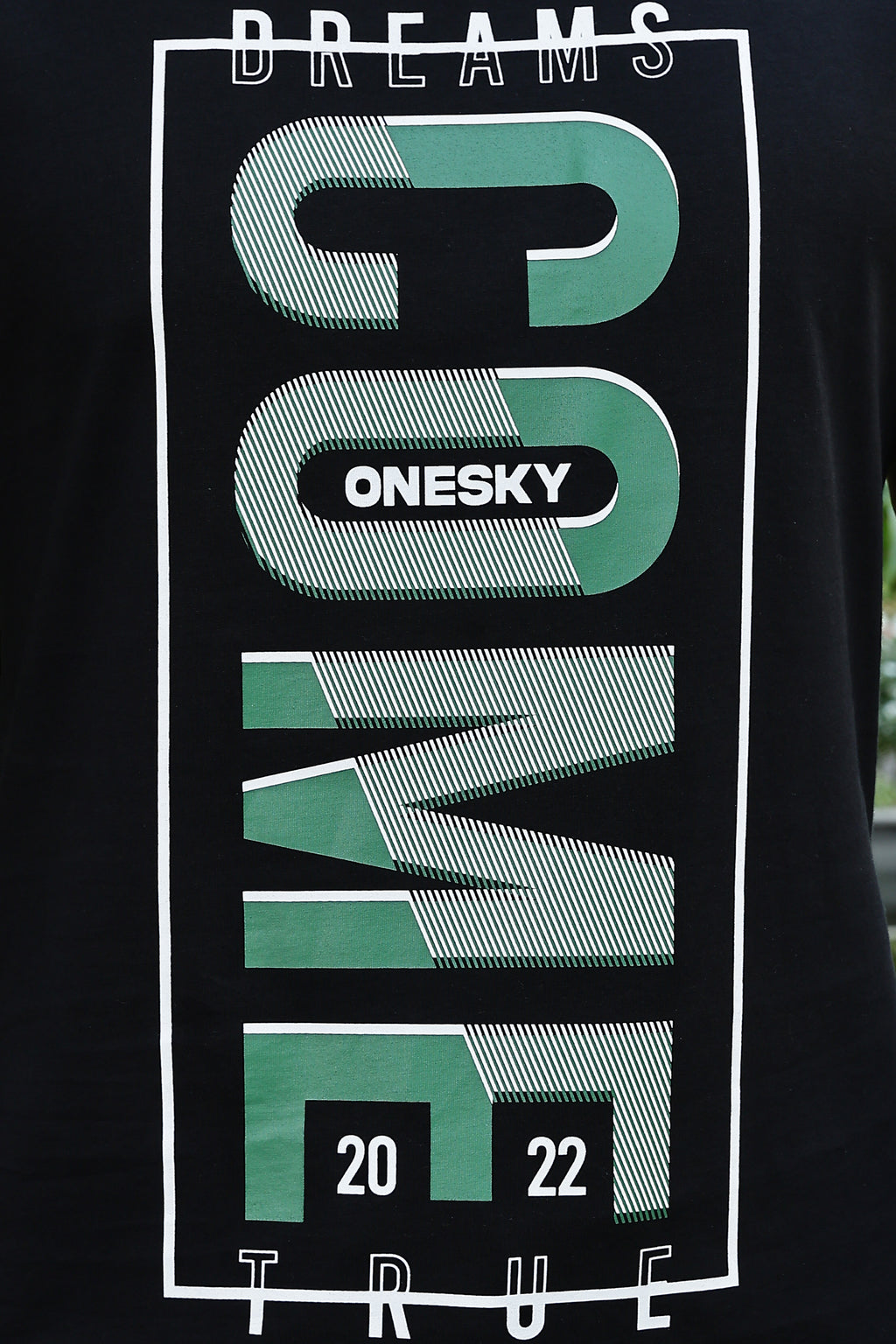 MEN BLACK PRINTED TANK TOP