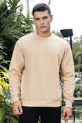 MEN BEIGE SWEATSHIRT