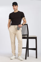 BEIGE COLOR MEN TROUSER