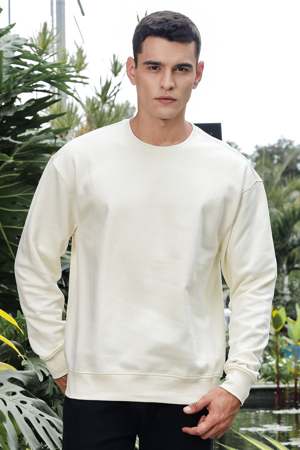 MEN CREAM SWEATSHIRT