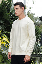 MEN CREAM SWEATSHIRT