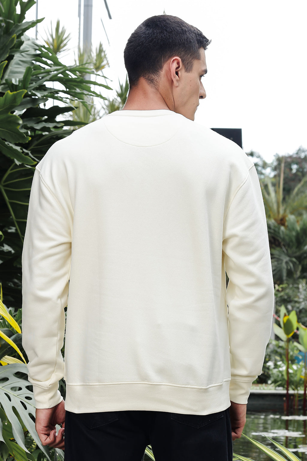 MEN CREAM SWEATSHIRT