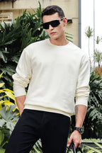 MEN CREAM SWEATSHIRT