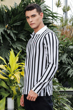 MEN WHITE FULL SLV POLO