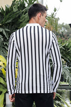 MEN WHITE FULL SLV POLO