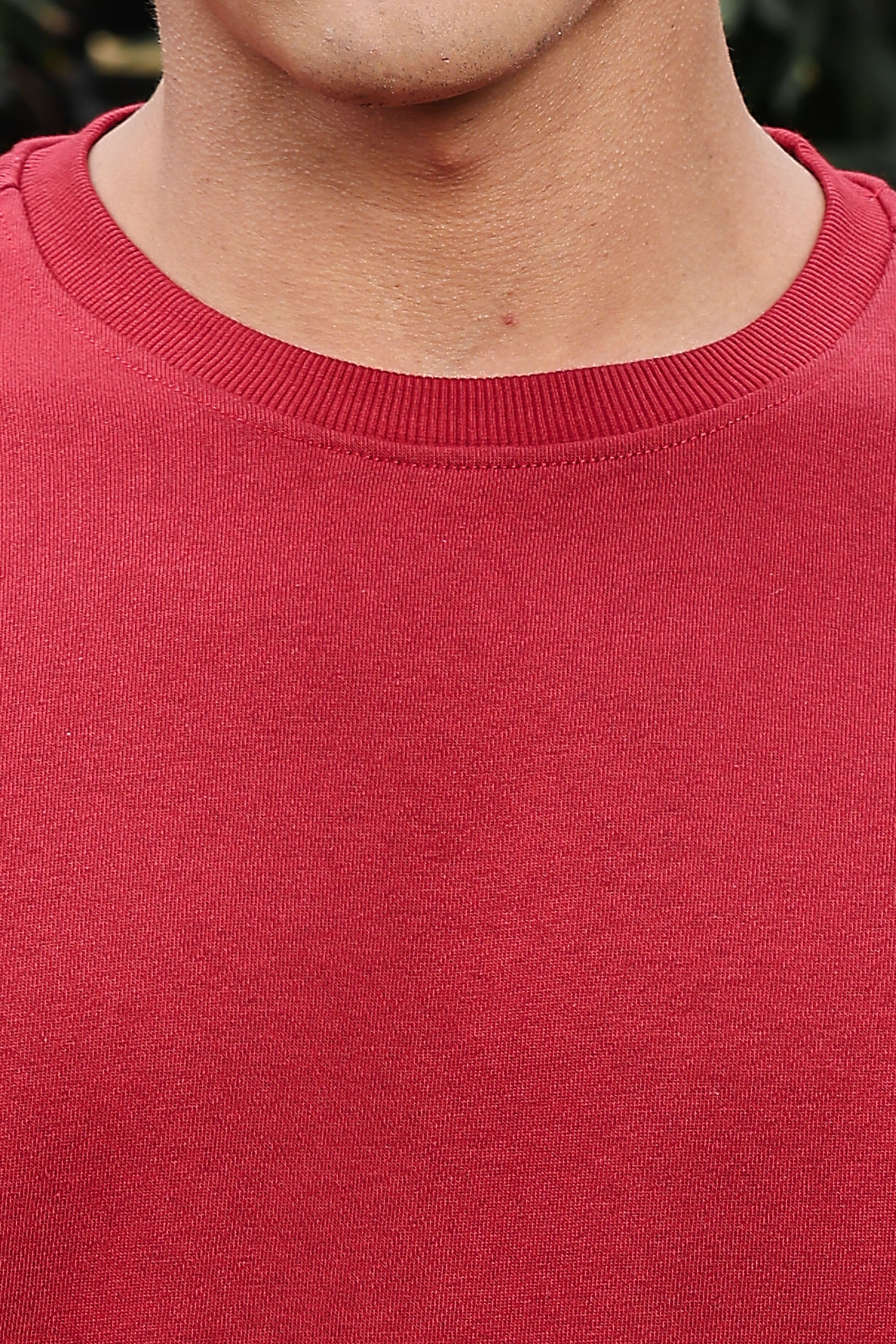 MEN RED SWEATSHIRT