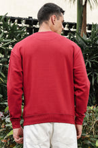 MEN RED SWEATSHIRT