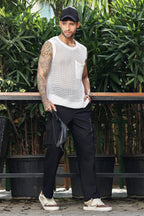 BLACK COLOR MEN CARGO PANT