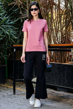 WOMEN DUSTY ROSE T SHIRT