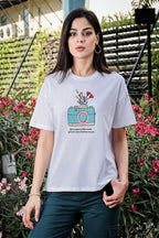 WHITE WOMEN T SHIRT