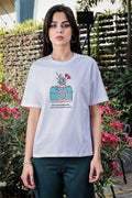 WHITE WOMEN T SHIRT
