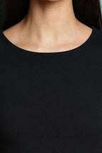 One Sky Women’s Solid Ribbed Cotton Stretch Top – Short Sleeves, Casual Fit