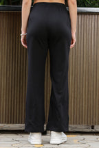 WOMEN ROUND NECK BLACK HALF SLV  CO-ORD SET