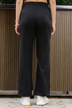 WOMEN ROUND NECK BLACK HALF SLV  CO-ORD SET