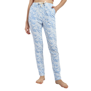 Women Fresh Sky Printed Pyjama Pant