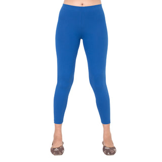 Women Bright Royal Ankle Length Legging