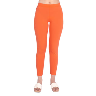 Women Coral Ankle Length Legging