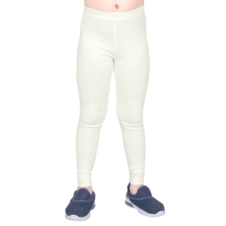 Girls Ecru Regular Legging