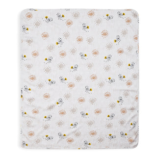 BABY BLANKET BIRDS & FLOWER PRINT (06-12 MONTHS)