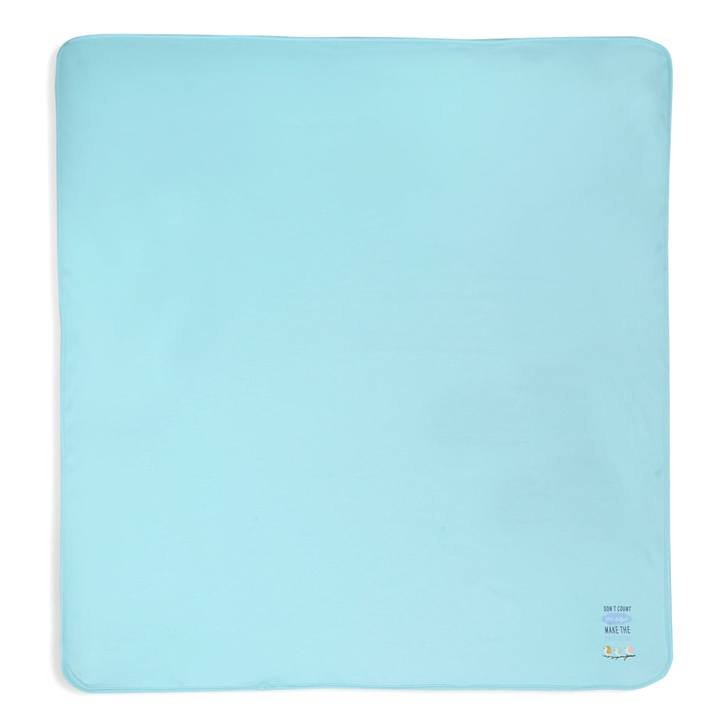 BABY BLANKET BLUE COLOR (06-12 MONTHS)