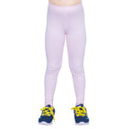 Girls Baby Pink Regular Legging