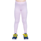 Girls Baby Pink Regular Legging