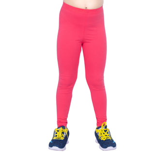 Girls Bubblegum Pink Regular Legging