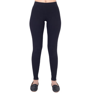 Women Navy Breathable Long Length Legging