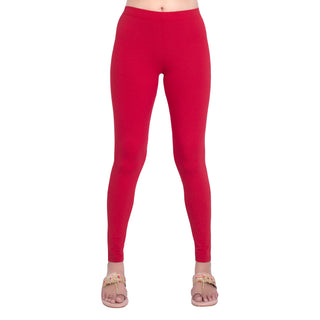 WOMEN CLASSIC RED REGULAR LENGTH LEGGING