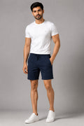 NAVY COLOR MEN SHORTS