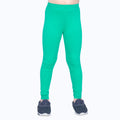 Girls Sport Green Regular Legging