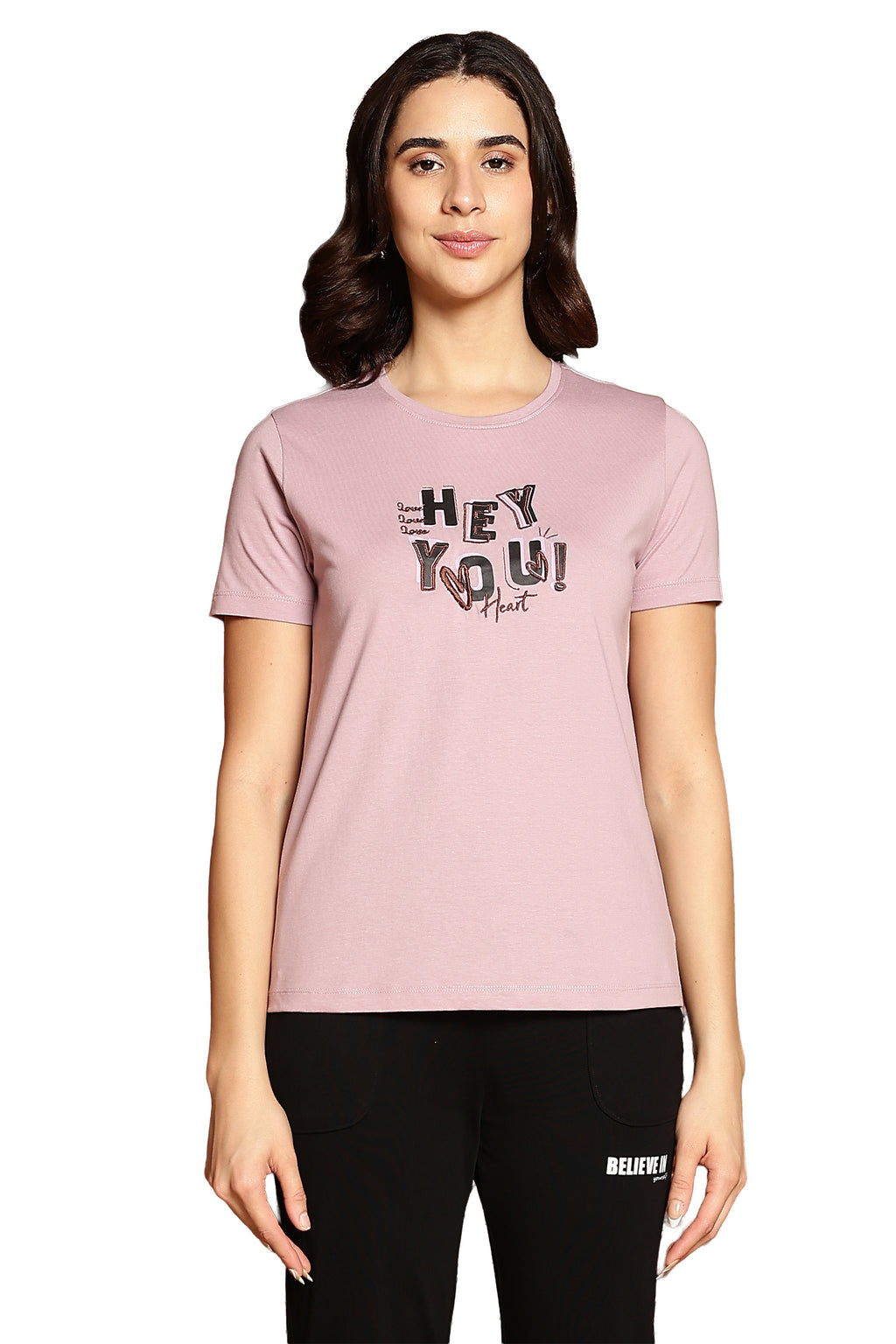MAUVE SHADOW WOMEN T SHIRT