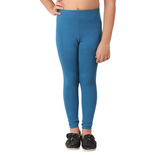 Girls Teal Regular Legging