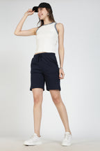 NAVY WOMEN BURMUDA