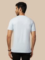 Men's Tiger Print Pure Cotton Round Neck T-Shirt