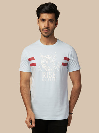 MENS PRINTED ICE WATER ROUND NECK TSHIRT