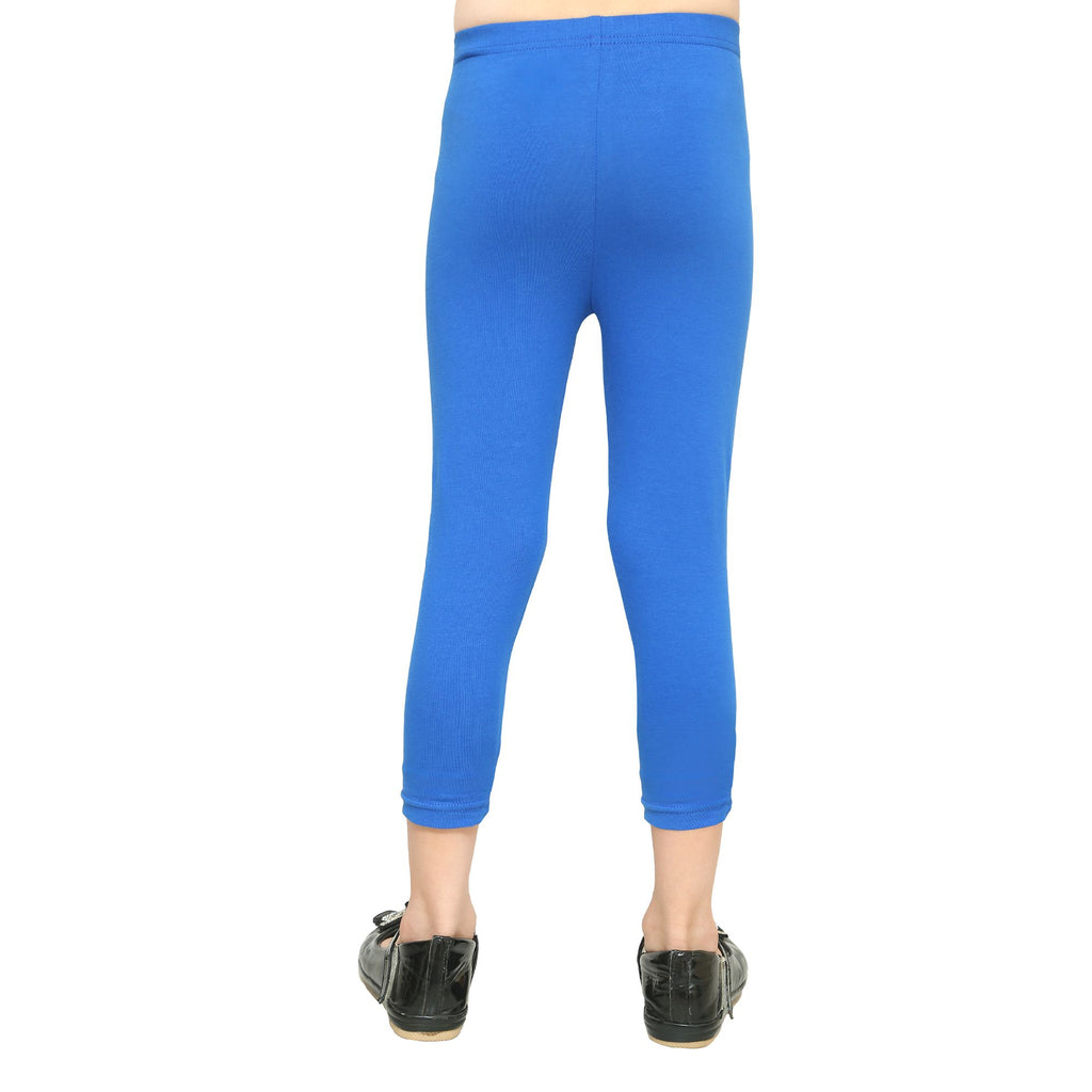 Girls Bright Royal Ankle Length Legging
