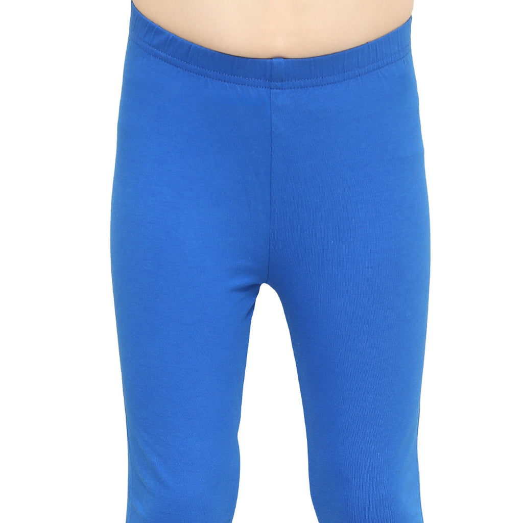 Girls Bright Royal Ankle Length Legging