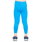 Girls French Blue Ankle Length Legging