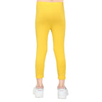 Girls Gold Ankle Length Legging