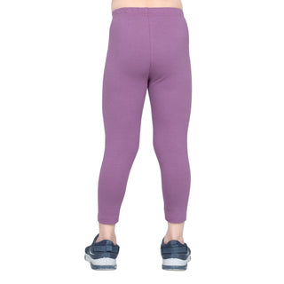 Girls Grape Ankle Length Legging