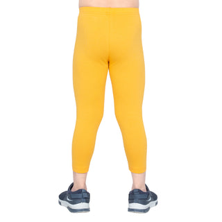 Girls Mari Gold Ankle Length Legging