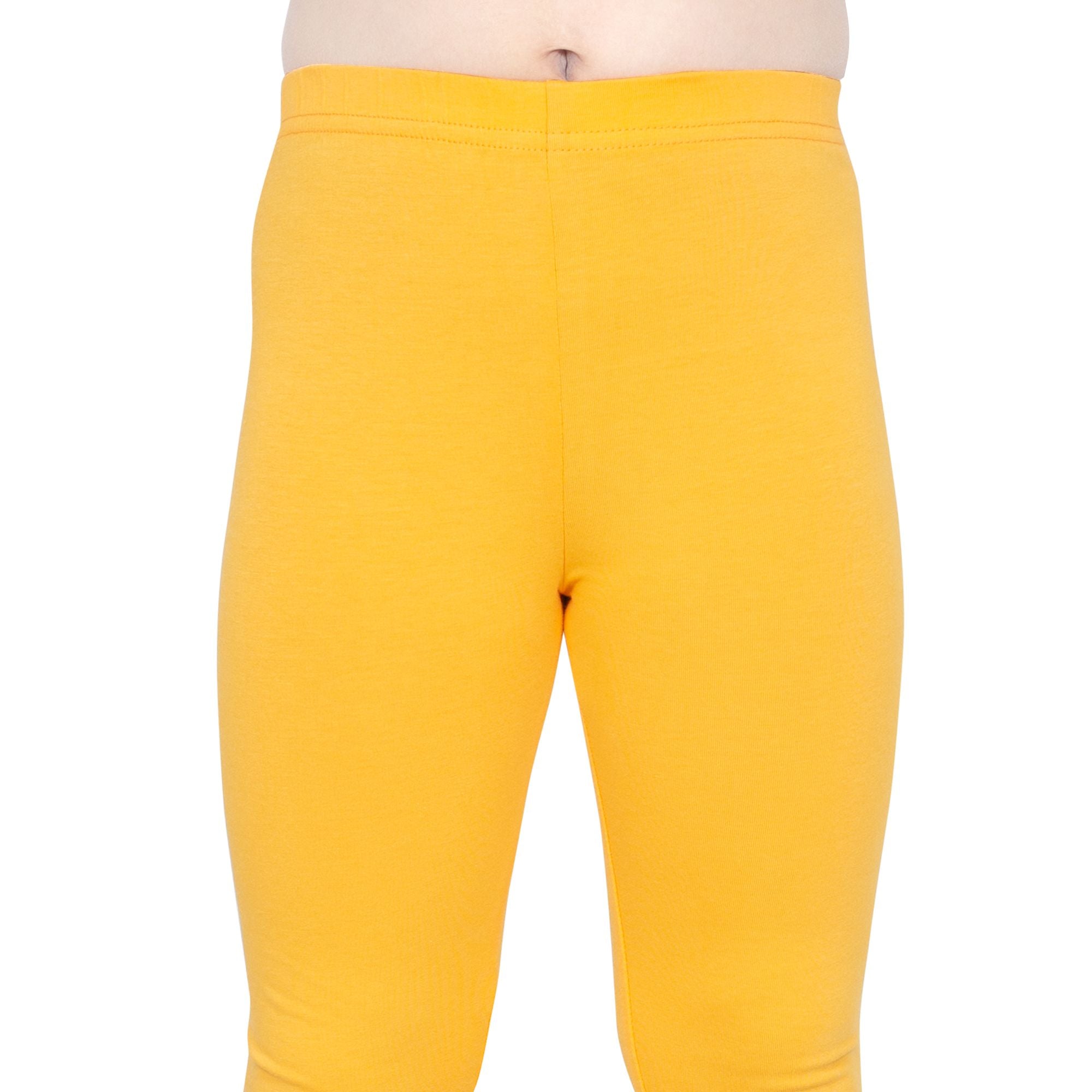 Girls Mari Gold Ankle Length Legging