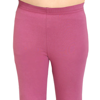 Girls Mauve Ankle Length Legging