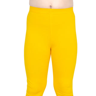 Girls Mustard Ankle Length Legging