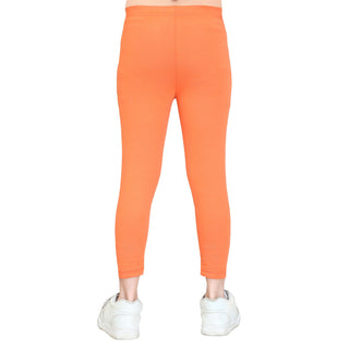 Girls Rust Ankle Length Legging