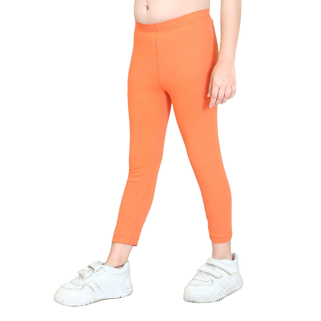 Girls Rust Ankle Length Legging