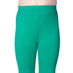 Girls Sport Green Ankle Length Legging