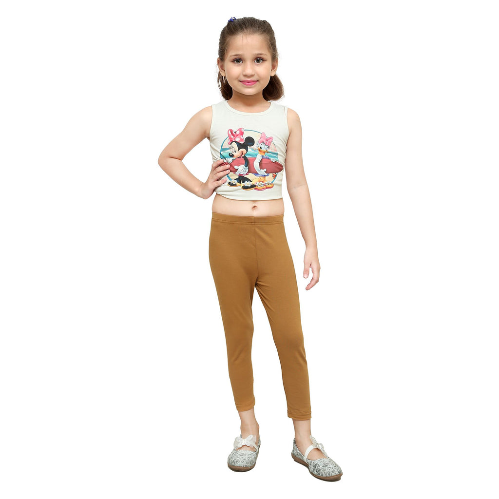 Girls Tobacco Ankle Length Legging