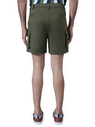 Men's Casual Cargo Shorts Military Olive